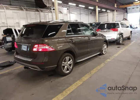 2014 Mercedes-Benz Ml 350 Bluetec 4Matic из США, поврежденный, VIN 4JGDA2EB8EA298153